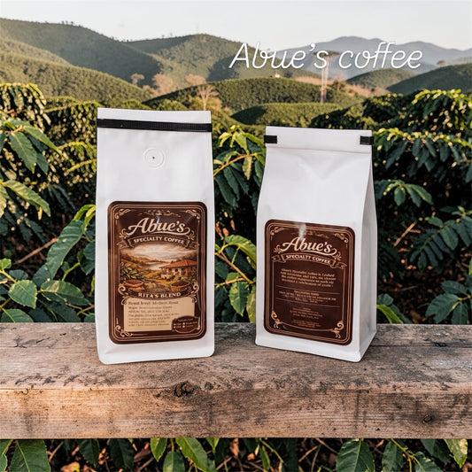 Abue’s specialty coffee. Rita’s Blend